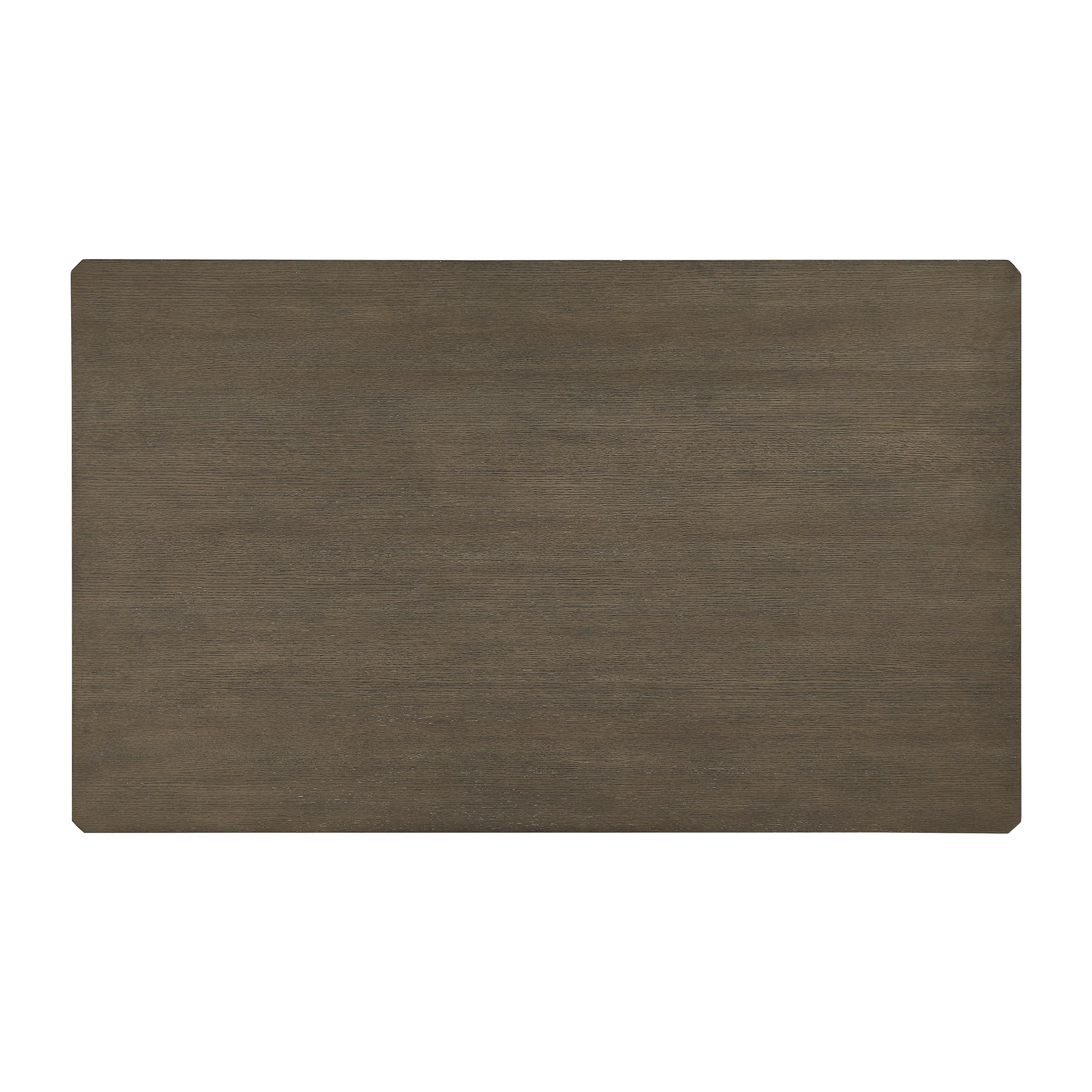 Lexicon 6 Piece Counter Height Dining Table Set, Wooden Counter Height Dining Room Set for 6, Including 1 Kitchen Table, 4 Upholstered Ladder Back Chairs and 1 Bench, Light Brown/Gray - Image 16