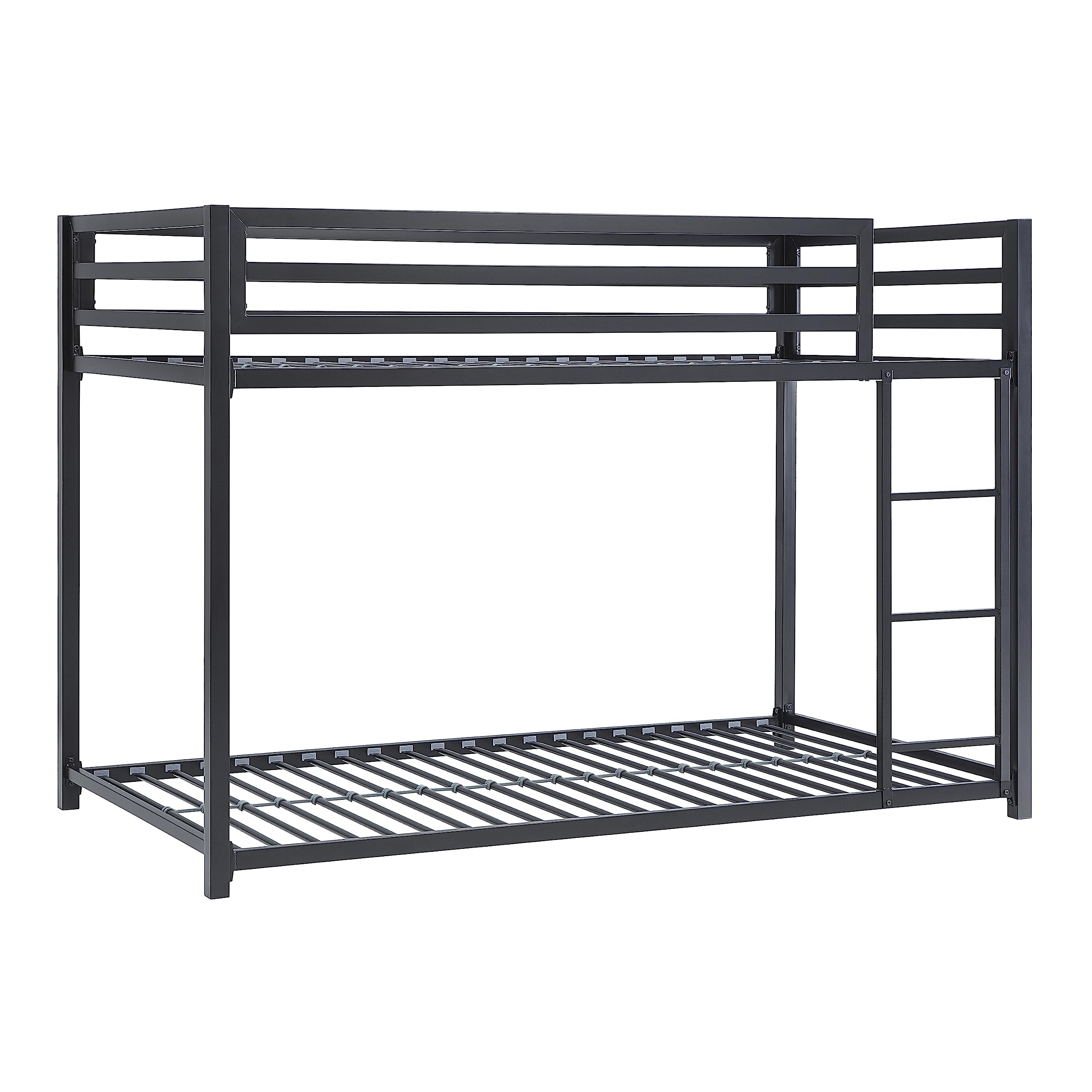 Lexicon Ackers Metal Bunk Bed, Twin/Twin, Black - Image 5