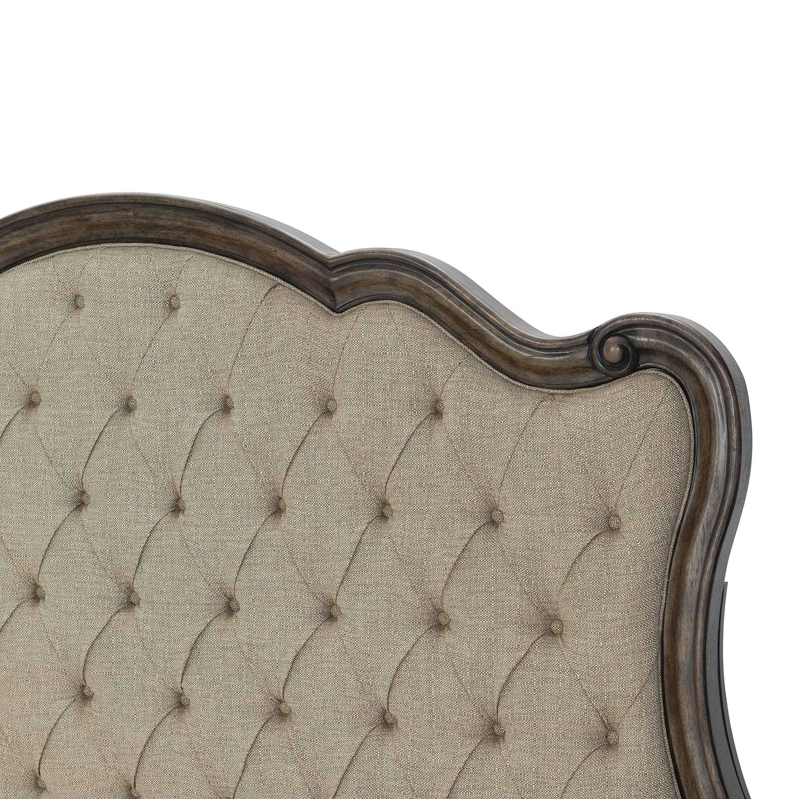 Lexicon Brinley Panel Bed, Queen, Brown Oak - Image 5