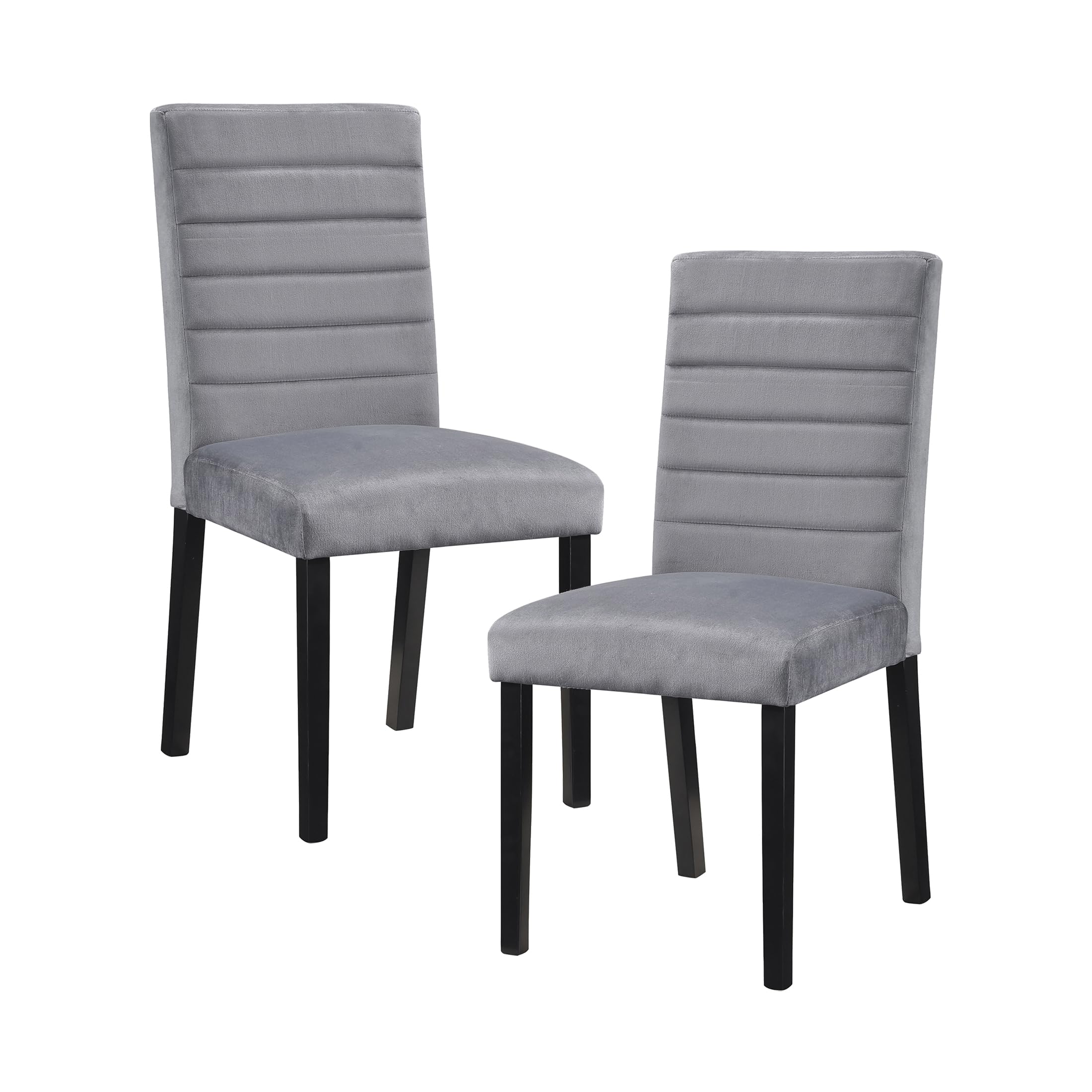 Lexicon Clover Dining Chair (Set of 2), Gray - Image 3