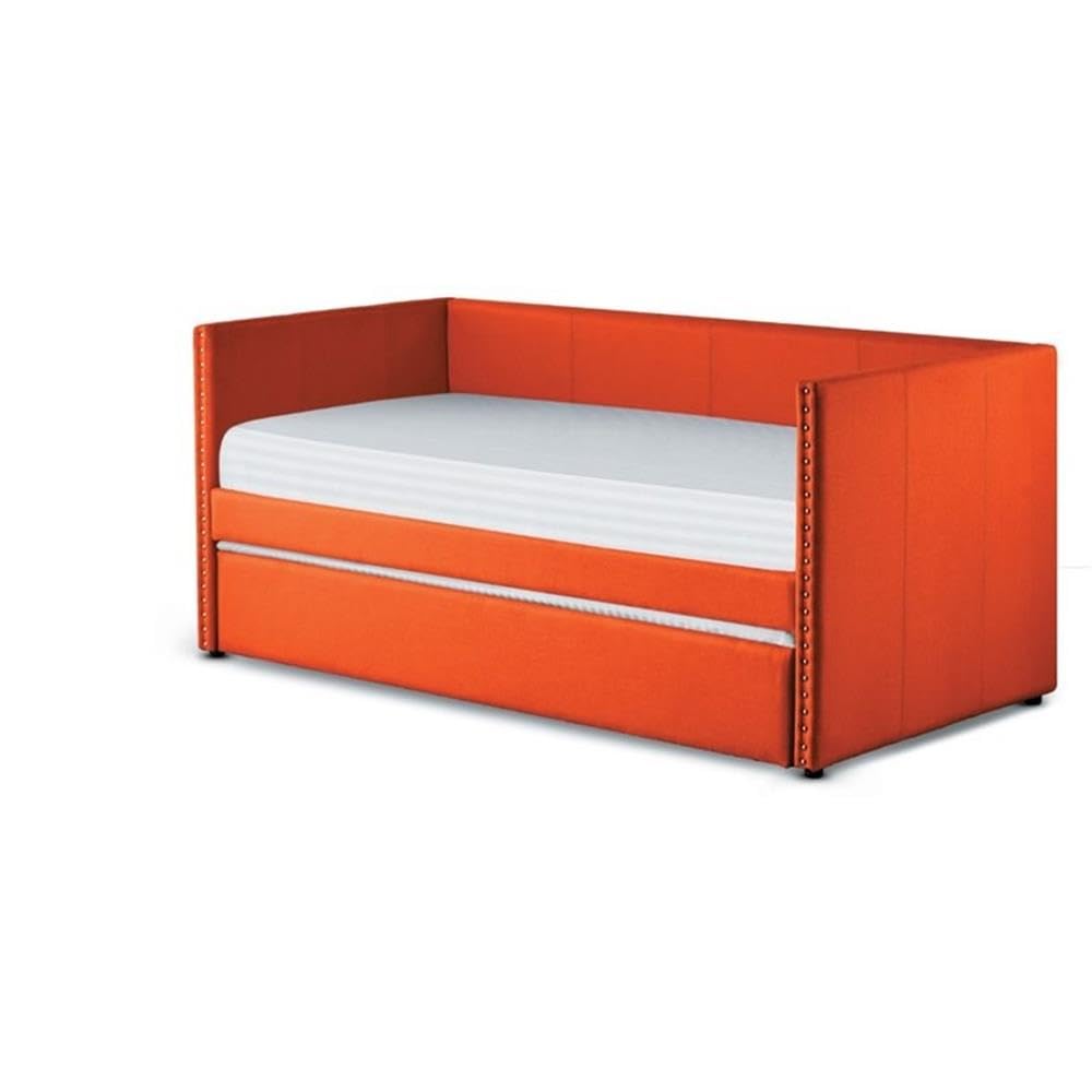 Lexicon Enning Daybed with Trundle, Twin/Twin, Orange - Image 5