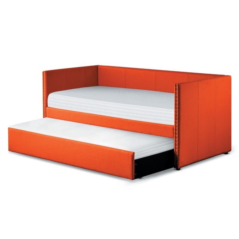 Lexicon Enning Daybed with Trundle, Twin/Twin, Orange - Image 6