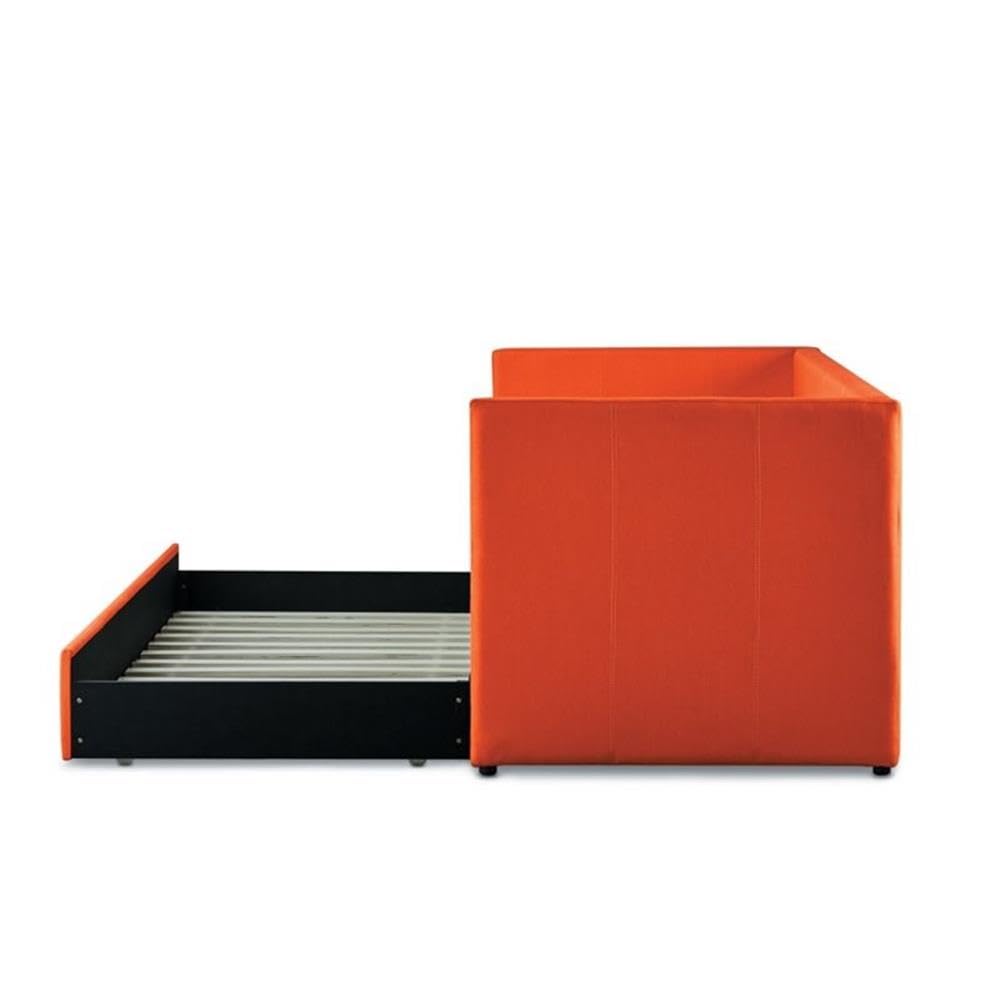 Lexicon Enning Daybed with Trundle, Twin/Twin, Orange - Image 8