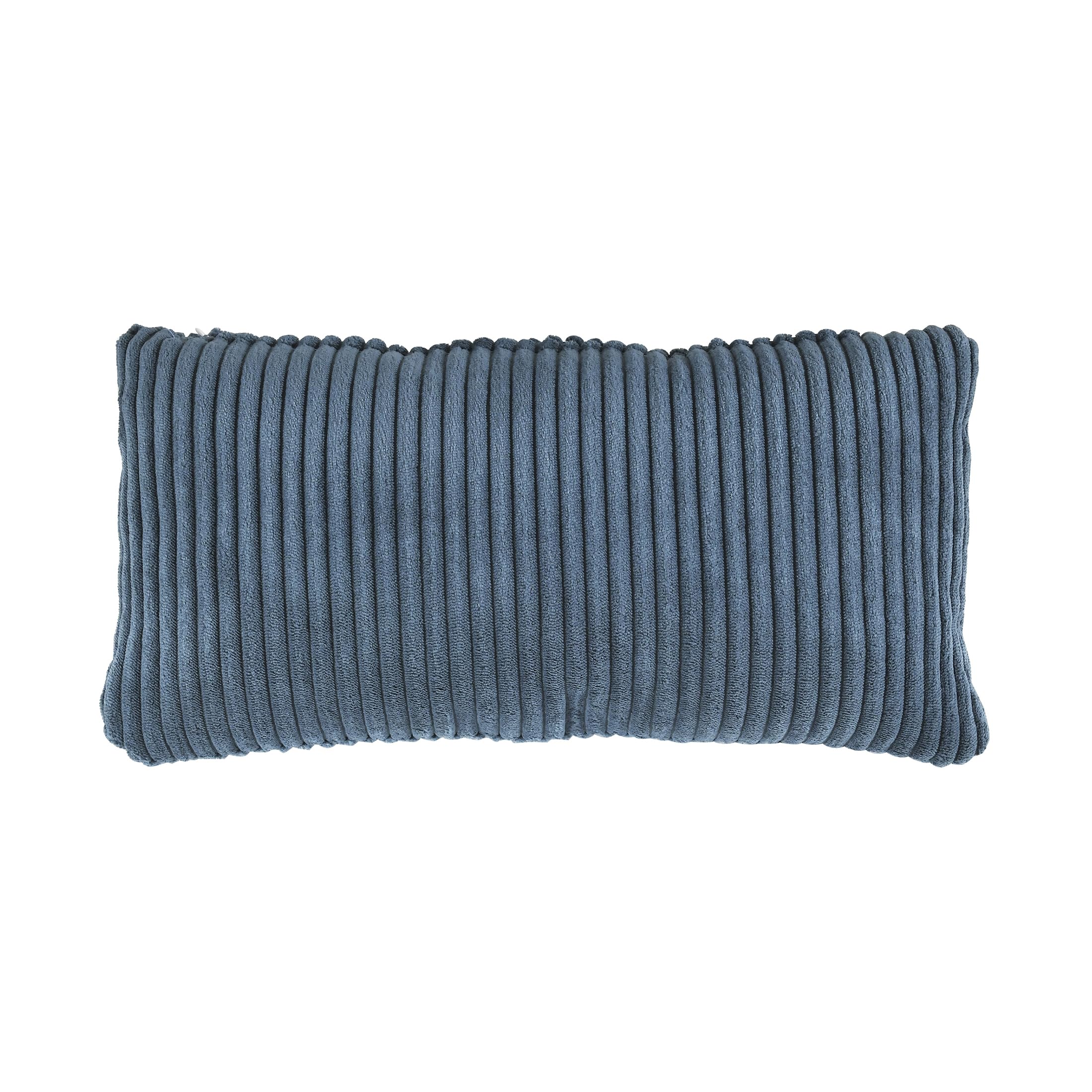 Lexicon Mid Century Modern Accent Chair-with Solid Wood Armrests and Legs, 1 Lumbar Pillow, Cushioned Seat and Backrest, Corduroy Comfy Lounge Arm Chair for Living Room, Bedroom, Office, Blue - Image 12