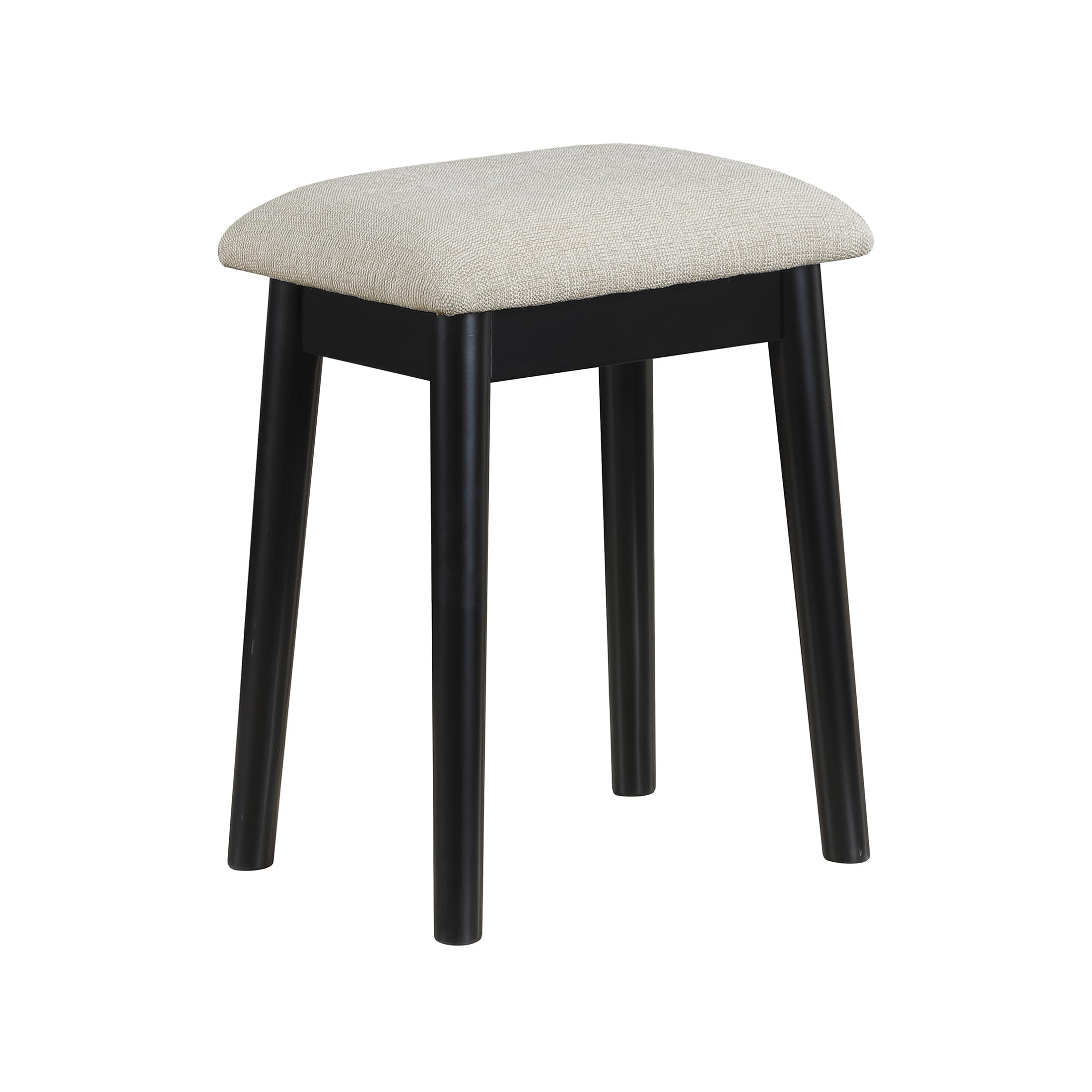 Lexicon Modern Dressing Table with Mirror, LED Lights, 3 Lighting Modes, Small Makeup Dressing Table Set with 4 Drawers and Cushioned Stool, Adjustable Lighting for Bedroom, Black - Image 13