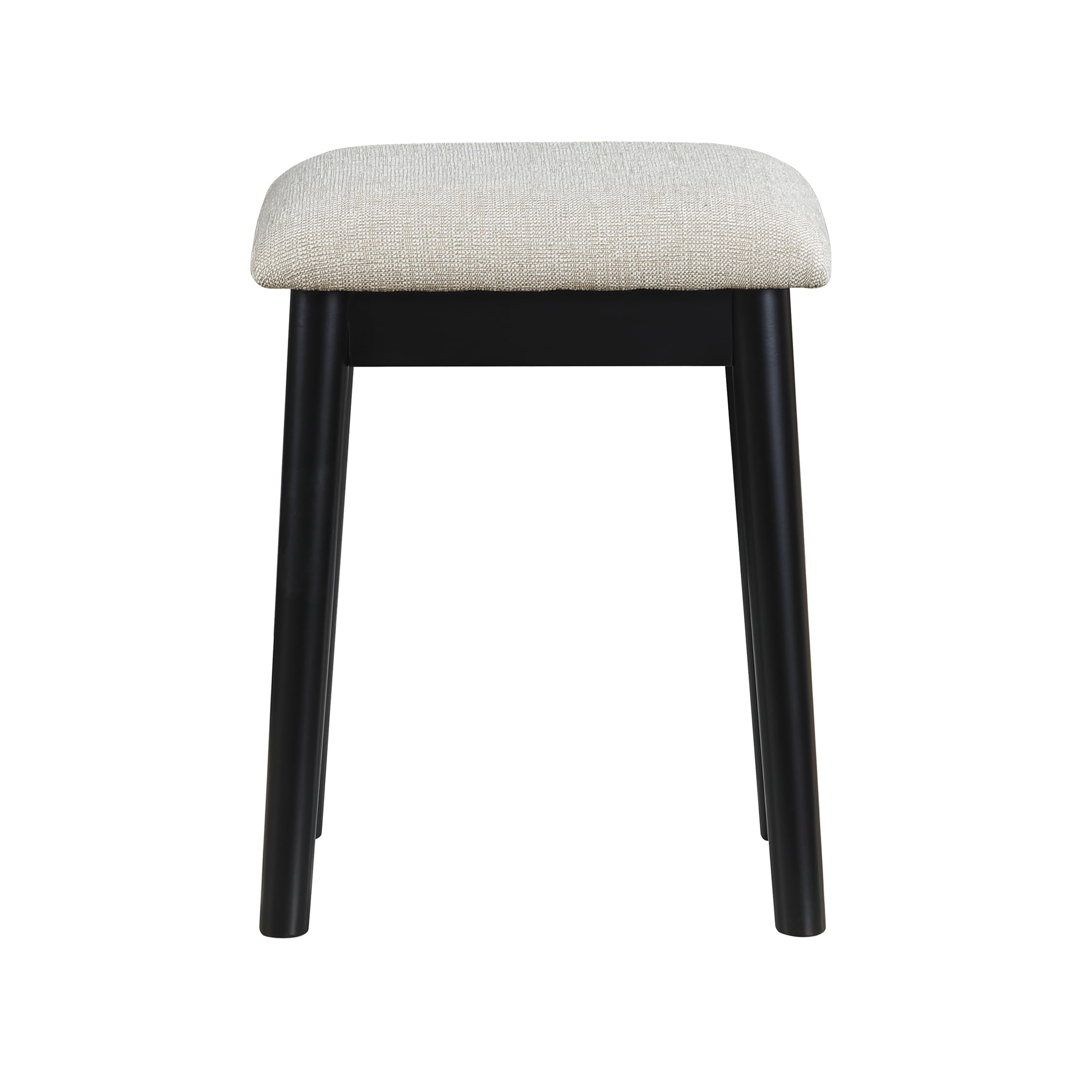 Lexicon Modern Dressing Table with Mirror, LED Lights, 3 Lighting Modes, Small Makeup Dressing Table Set with 4 Drawers and Cushioned Stool, Adjustable Lighting for Bedroom, Black - Image 14