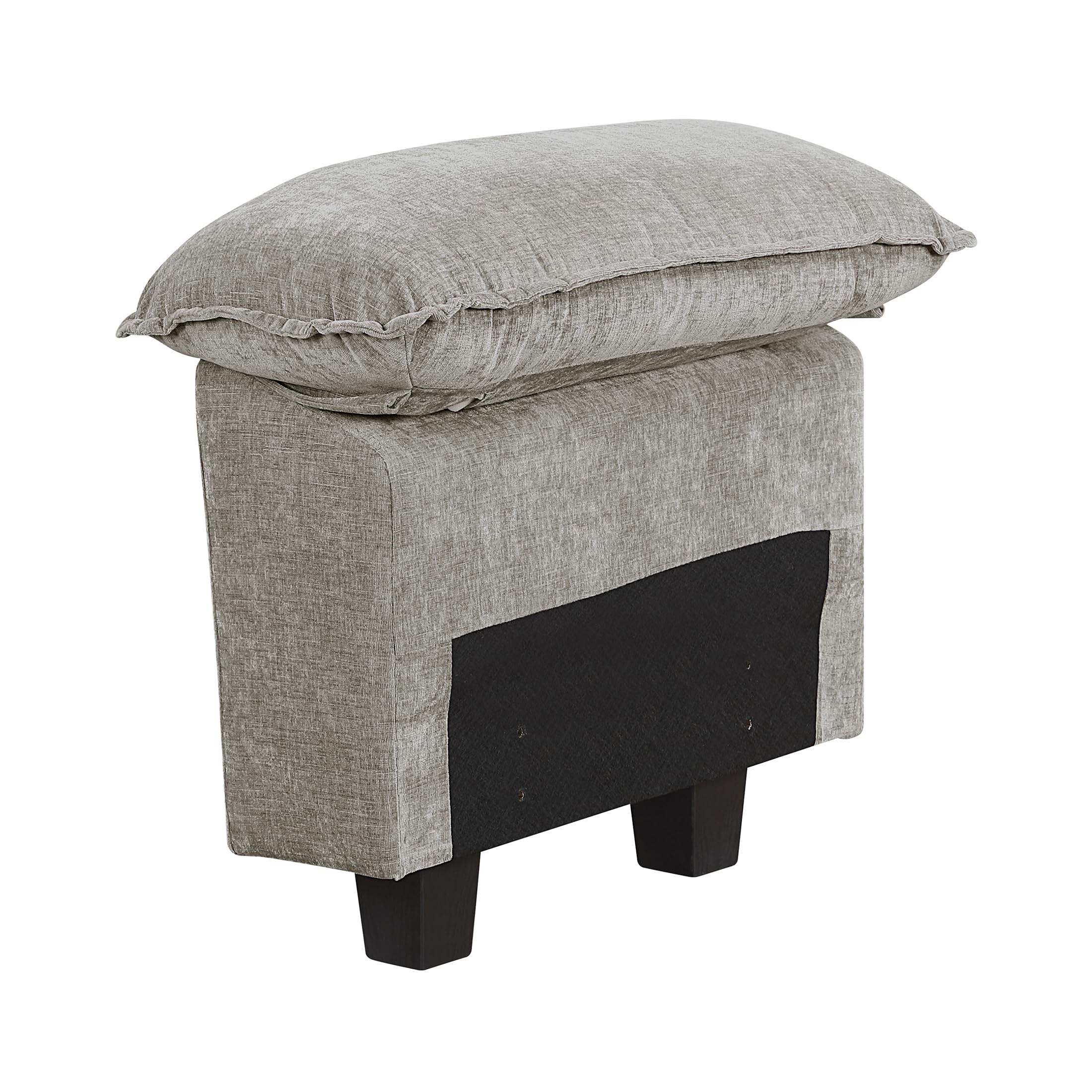 Lexicon Modular Sectional Sofa, Module for Sectional Couch, 2 Arms with Adjustable Pillow Top Set, Left and Right Sofa Arm, Soft Upholstery, Durable Frame, Customizable Comfort, Chenille Dark Pewter - Image 11