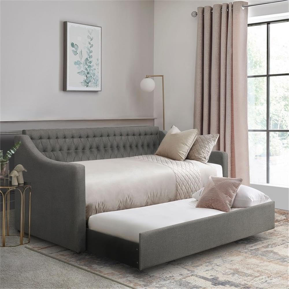 Lexicon Phelan Daybed with Trundle, Twin/Twin, Gray - Image 7