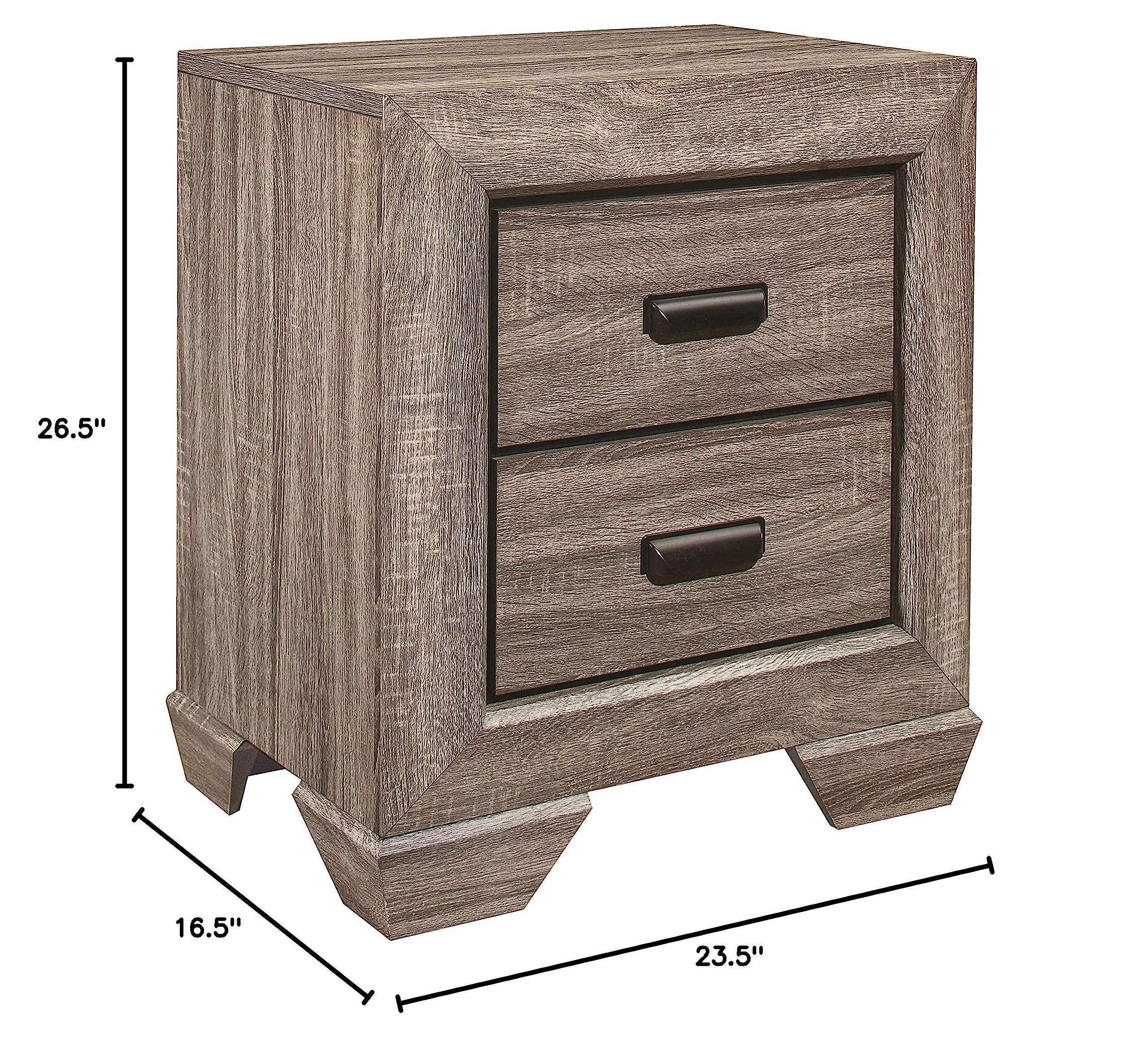 Lexicon Thames 2-Drawer Nightstand, Natural - Image 6