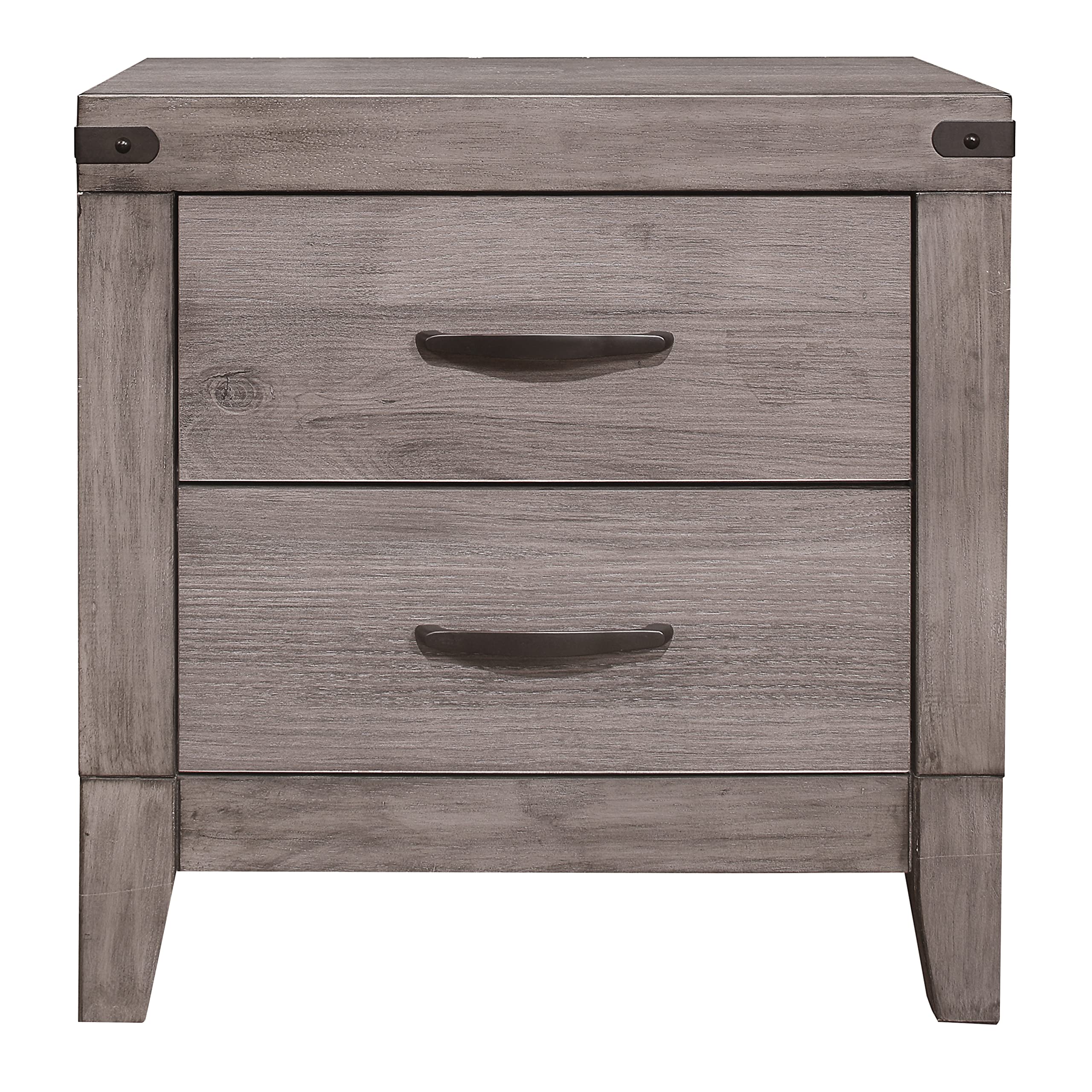 Lexicon Zade 2-Drawer Nightstand, Brownish Gray - Image 3
